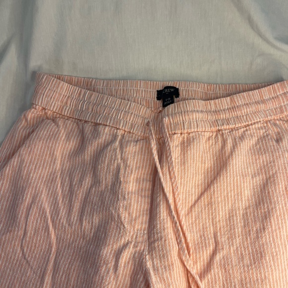 J Crew Women’s Striped Pink Lounge Pants size 10 - Picture 2 of 10